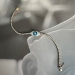 Evil Eye Tennis Necklace