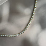 4.05 cts Diamond Tennis Necklace