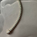 2 cts Tennis Bracelet in Yellow Gold