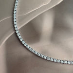 7.22 cts Diamond Tennis Necklace