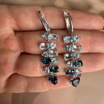 Mykonos Blue Topaz Earrings
