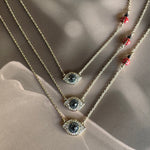 AG Small Evil Eye with Ladybug