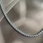8.03 cts Diamond Tennis Necklace