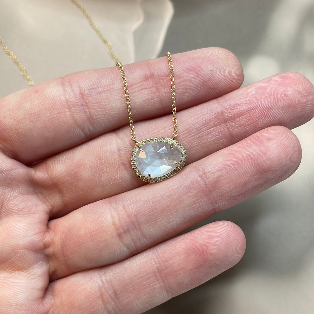 June Moonstone Necklace