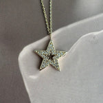 Diamond Star Necklace