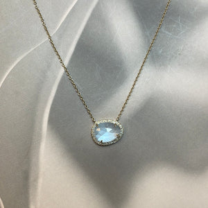 June Moonstone Necklace