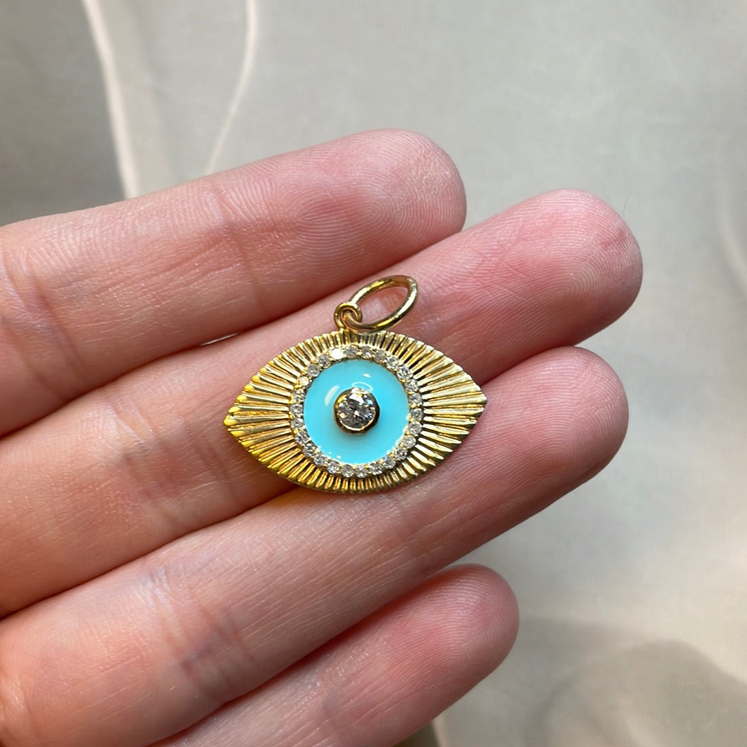 Enamel Evil Eye