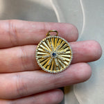 Fluted Stardust Eye Medallion