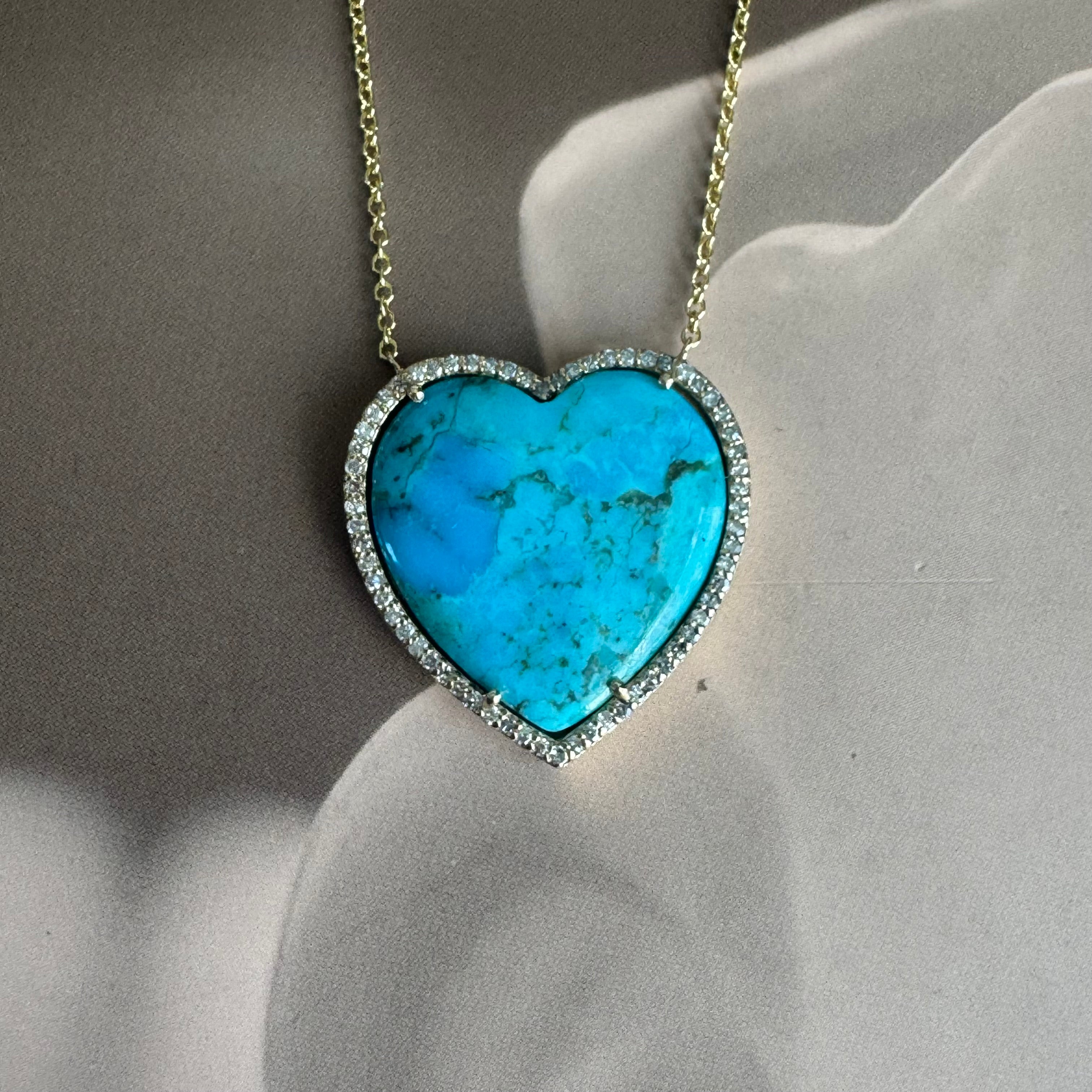April’s Heart Necklace