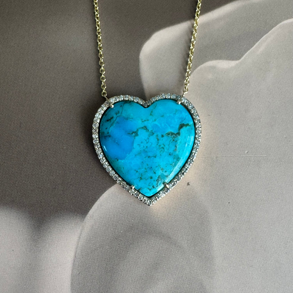 April’s Heart Necklace