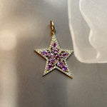 Pink Sapphire Stardust Medallion