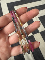 Rainbow Sapphire Necklace