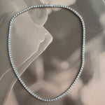 8.03 cts Diamond Tennis Necklace