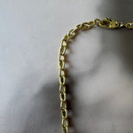 Half/half Bold Chain Necklace