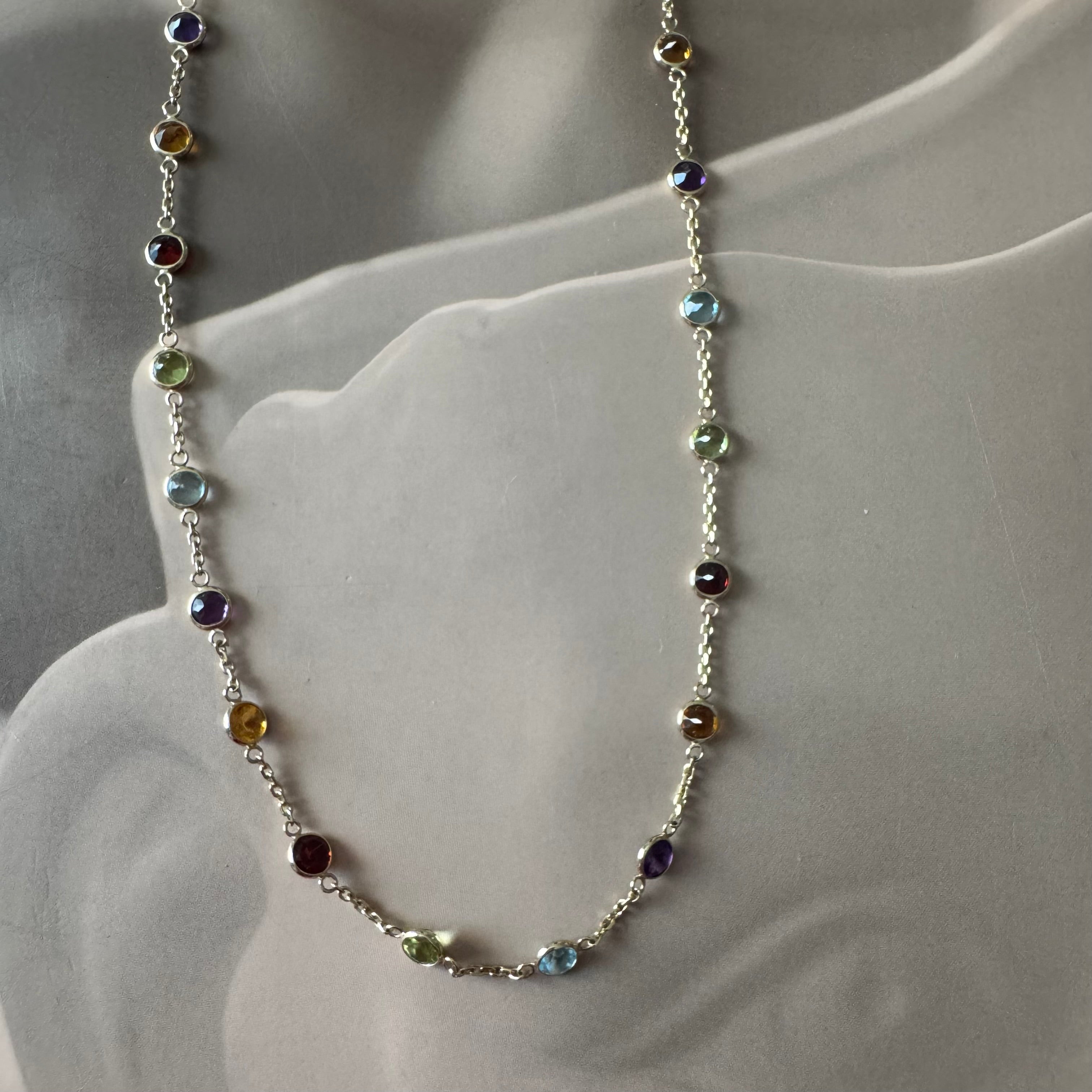 Multigem Necklace