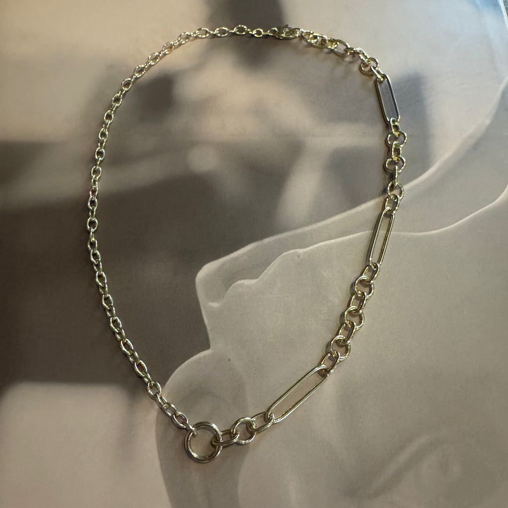 Mixed Bold Chain Necklace