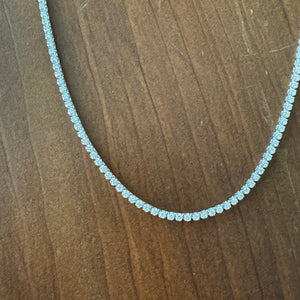 3 cts Diamond Tennis Necklace