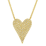 Long Heart Necklace