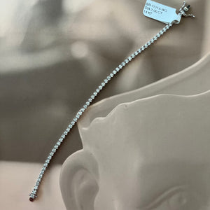 2 cts Tennis Bracelet in White Gold