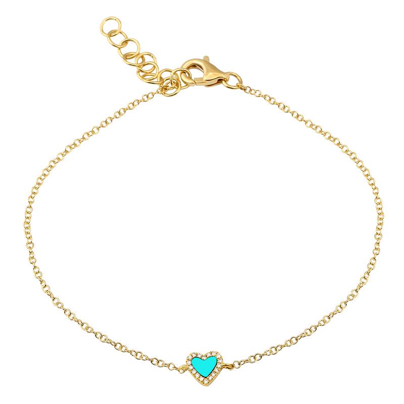 Sascha Petite Heart Bracelet