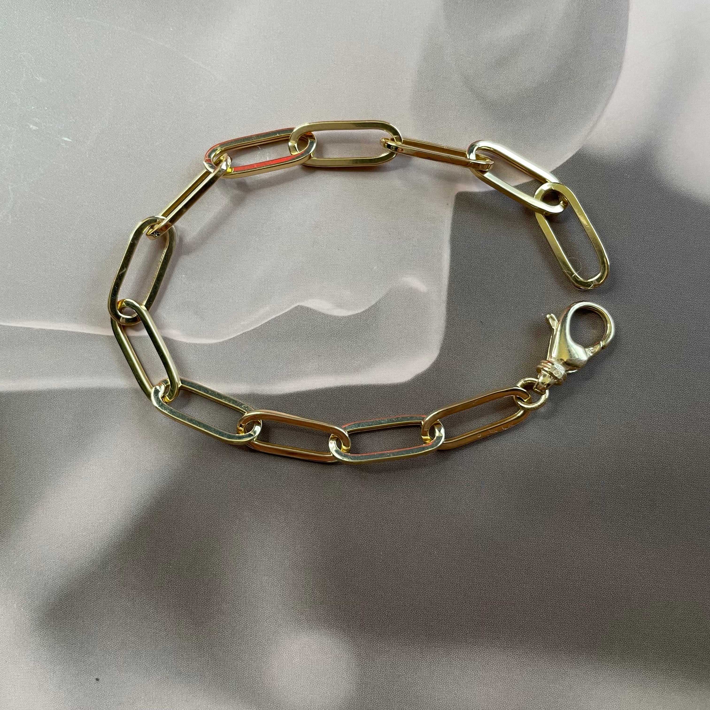 6 mm Paperclip Bracelet