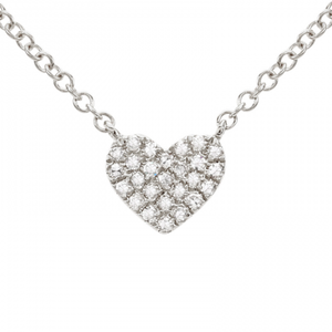 Mini Heart Diamond Necklace