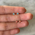 Mini Star Enamel Studs