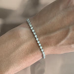 3 cts Tennis Bracelet in White Gold