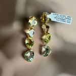 Margaux Citrine & Prasiolite Earrings