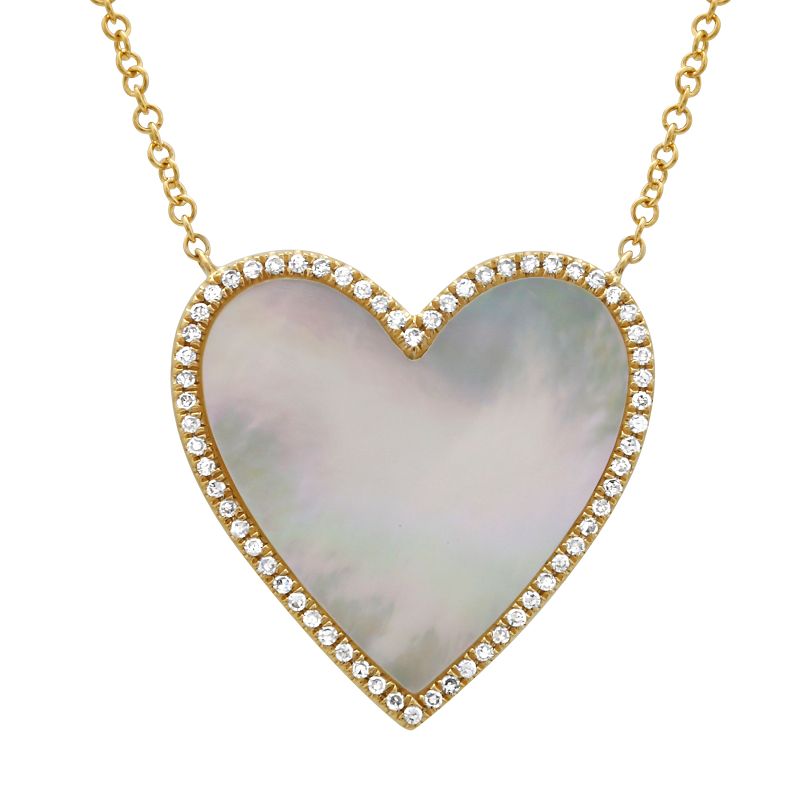 Sascha Mother of Pearl Heart