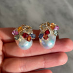 Flora Multicolor Sapphire Pearls