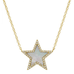 Sascha MOP Star Necklace