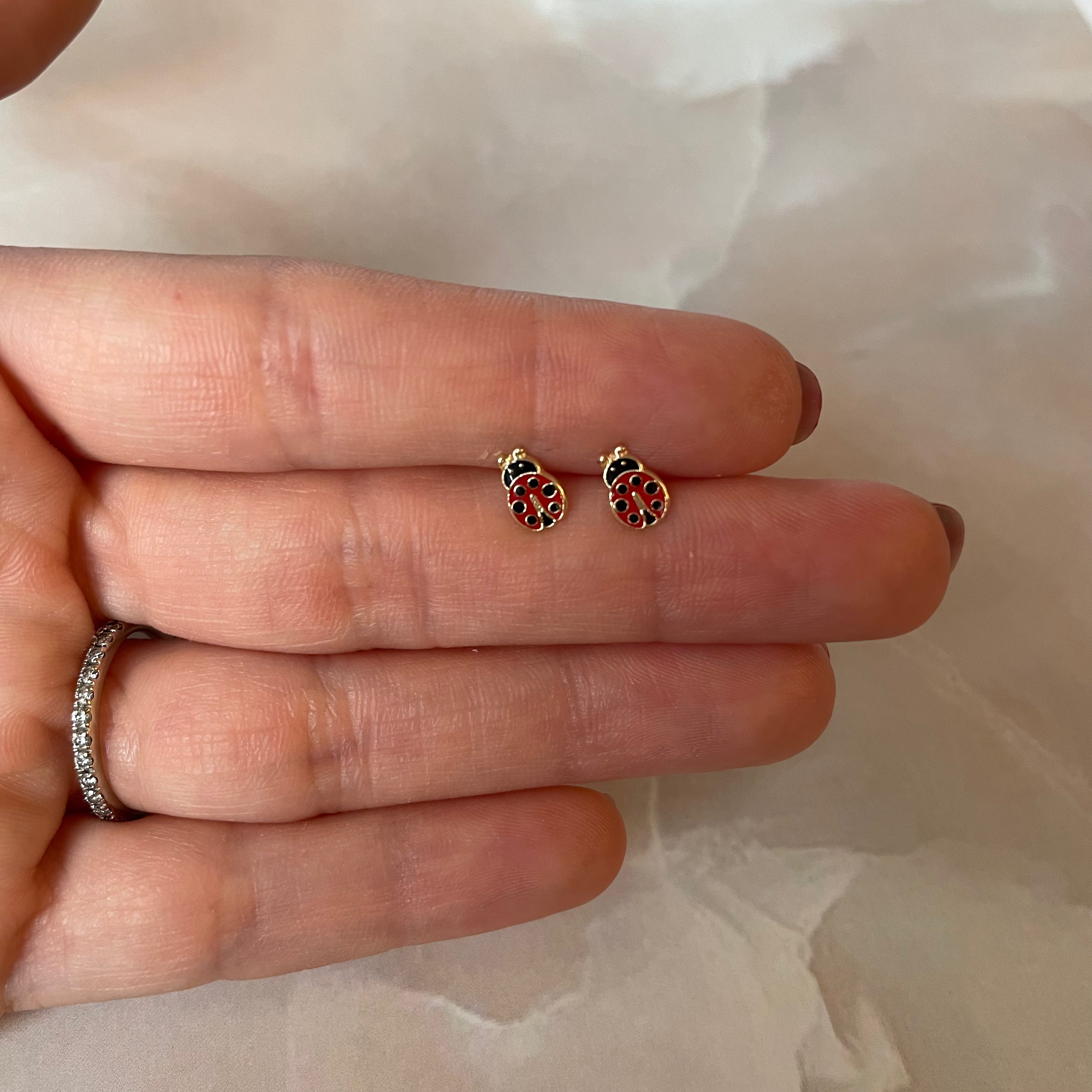 Petit Ladybug Studs