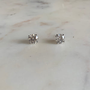 Diamond Studs 2.03 ctw