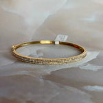 Romina Bangle in Yellow Gold