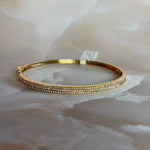 Romina Bangle in Yellow Gold