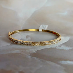 Romina Bangle in Yellow Gold