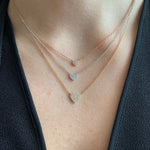 Mini Heart Diamond Necklace